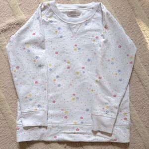 TBBC Cassidy Comfy Crewneck - White Floral - 2 of 2